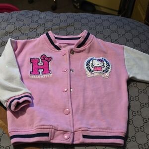 Hello Kitty Pink and White Kids Jacket